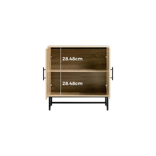 Rendra 2 Door Rattan Shoe Cabinets
