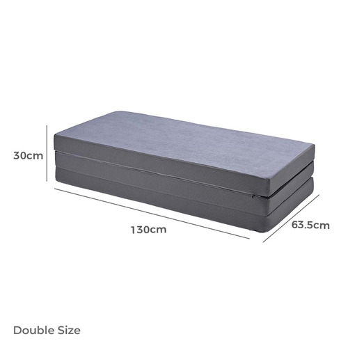 Micah II Velvet Double Foldable Mattress