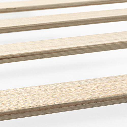 Braun Boucle Bed Frame