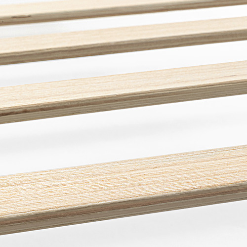 Braun Boucle Bed Frame