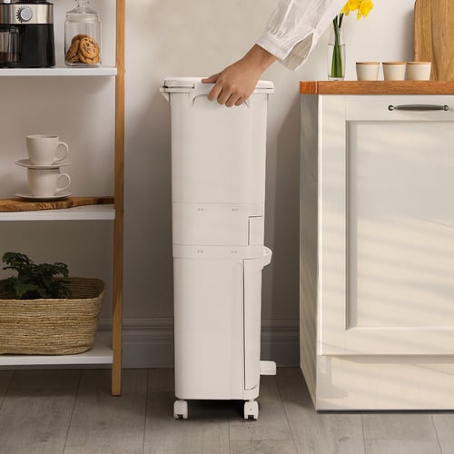 Diara 22L Double Layer Rubbish Bin