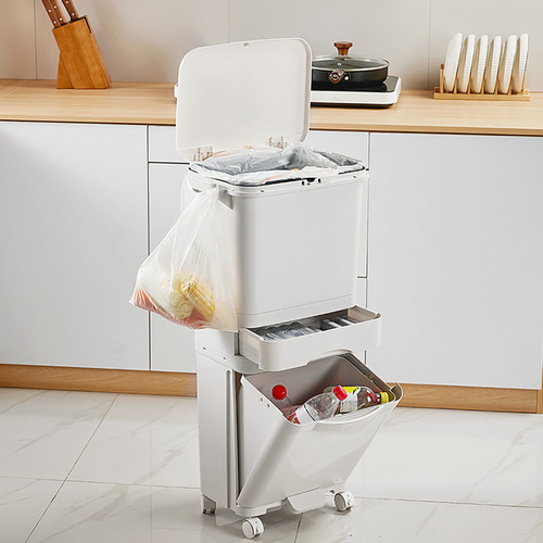 Diara 22L Double Layer Rubbish Bin