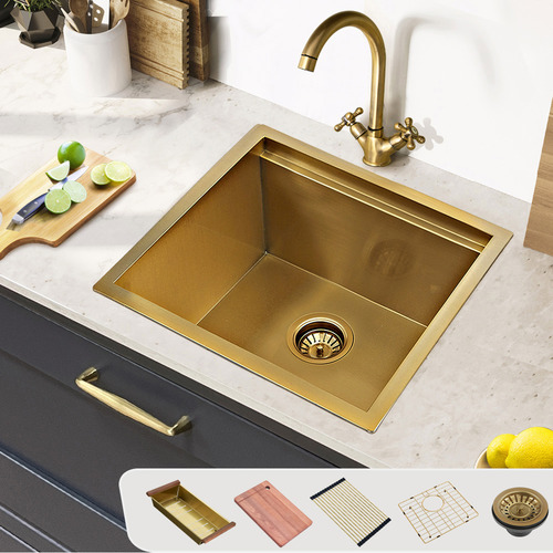 Frag-450mm-Single-Stainless-Steel-Kitchen-Sink-and-Accessories-Package