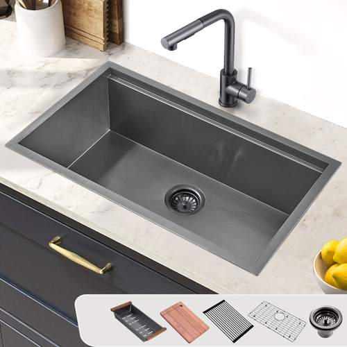 Frag-750mm-Single-Stainless-Steel-Kitchen-Sink-and-Accessories-Package