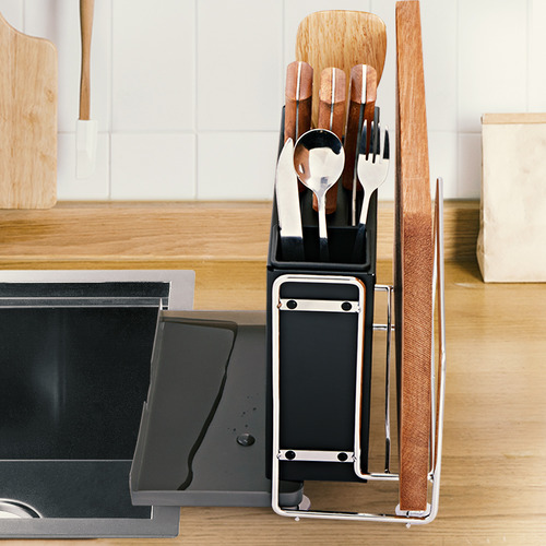 Carbon Steel Cutlery Drying Rack