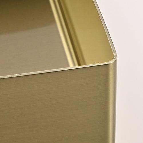 Curtis 470mm Rectangle Stainless Steel Above Counter Basin