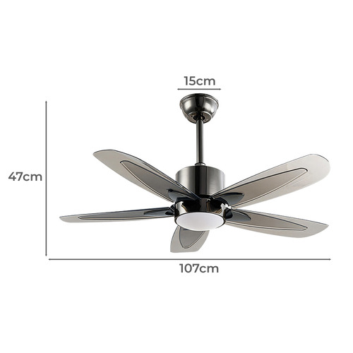Kyra 107cm DC Motor Ceiling Fan with Light