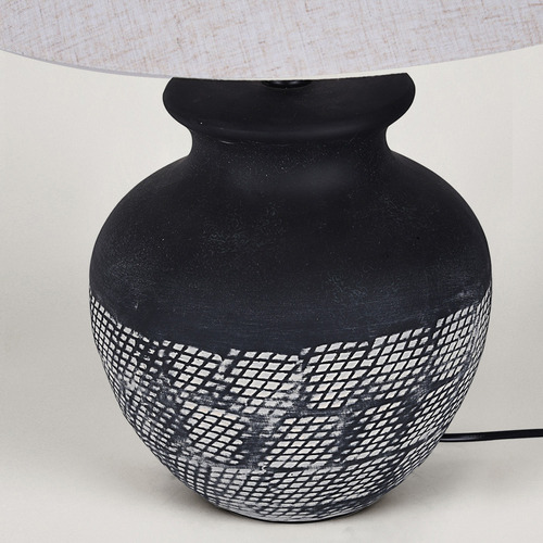 51cm Black Antonelli Ceramic Table Lamp
