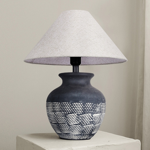 51cm Black Antonelli Ceramic Table Lamp