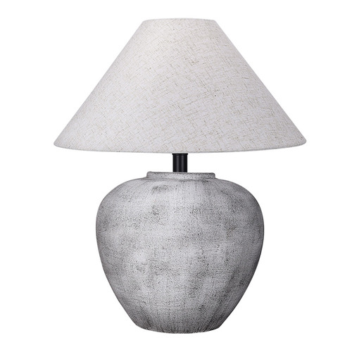 51cm Light Grey Antonelli Ceramic Table Lamp