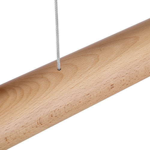 Anders LED Beech Wood Pendant Light