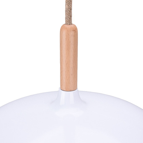 Bambi Metal & Beechwood Pendant Light