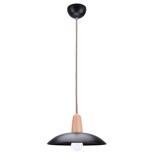 Dandi Metal & Beechwood Pendant Light