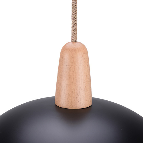 Dandi Metal & Beechwood Pendant Light