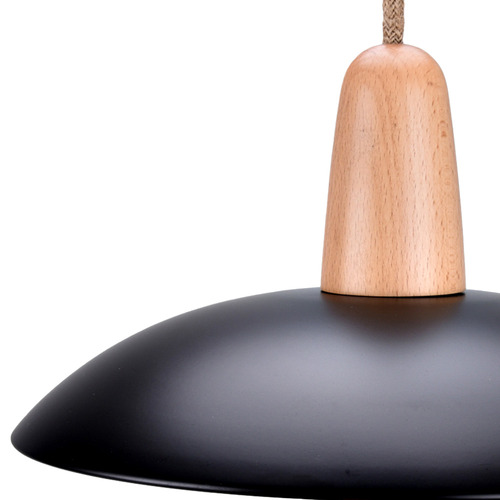 Dandi Metal & Beechwood Pendant Light