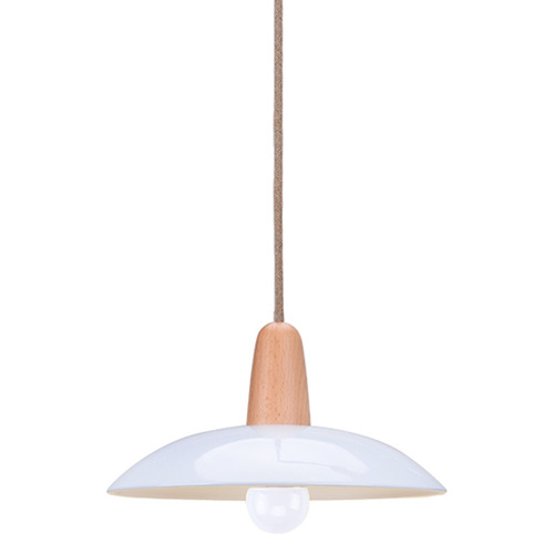 Dandi Metal & Beechwood Pendant Light