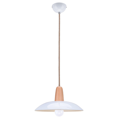 Dandi Metal & Beechwood Pendant Light