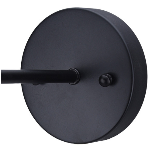 Jensi Black Metal Wall Light