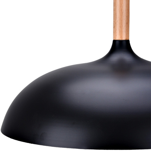 Bambi Metal & Beech Wood Pendant Light