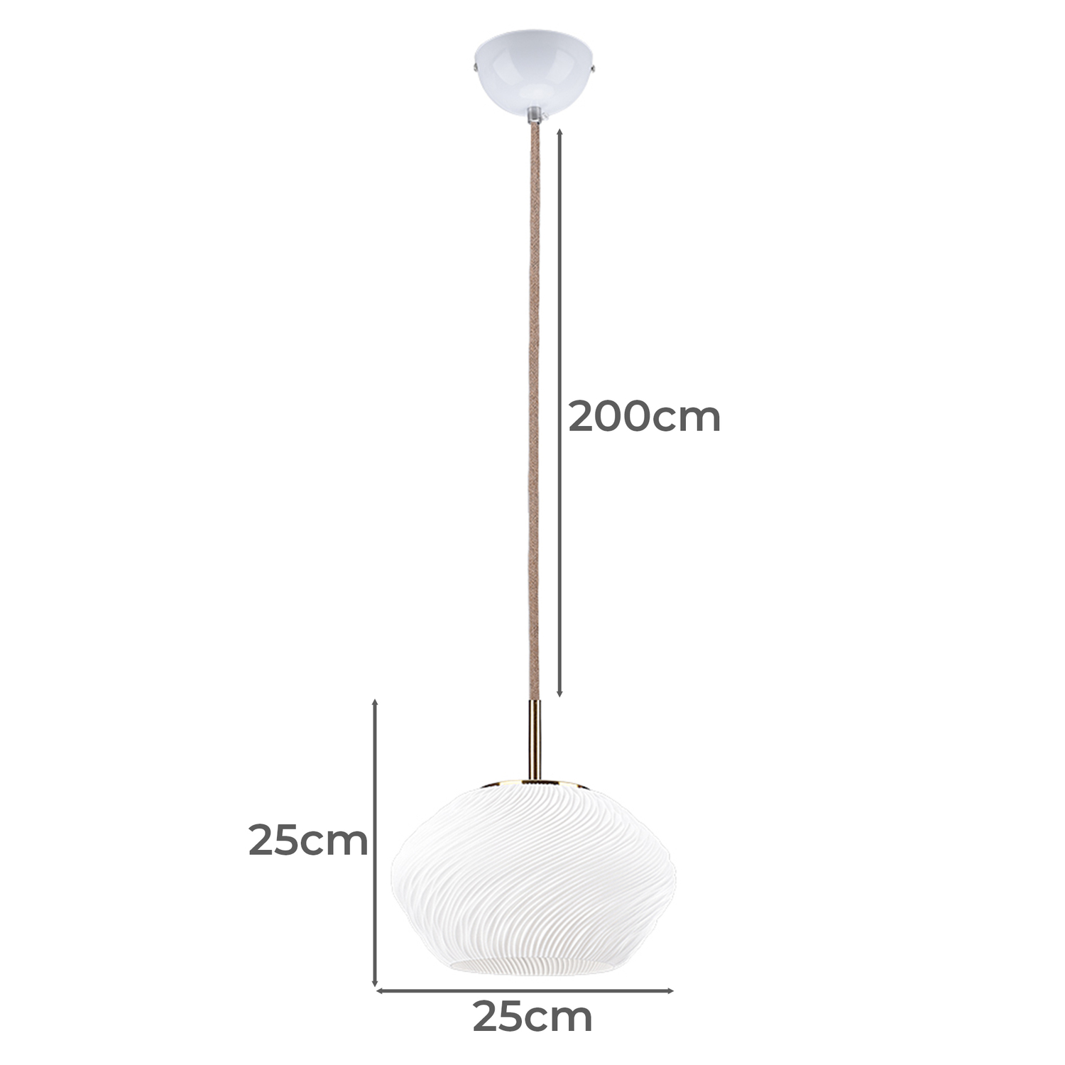 Izza Metal Pendant Light