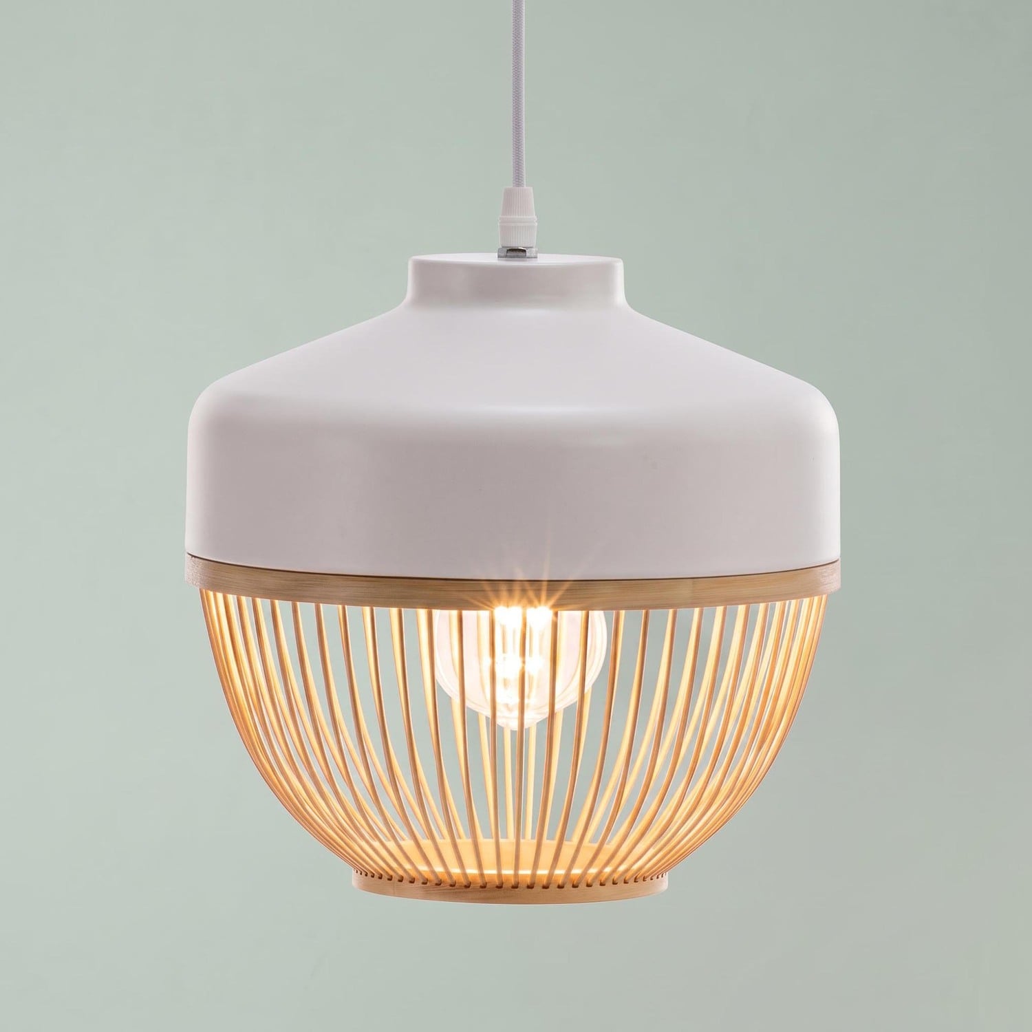 Iqra Bamboo Pendant Light