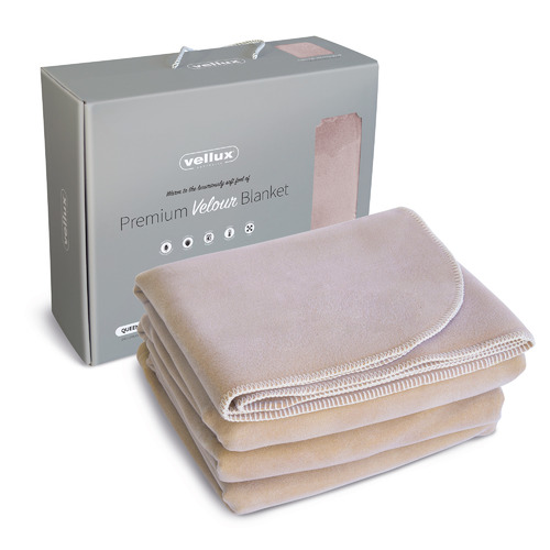 VelluxBlanketsAustralia Premium Velour Blanket | Temple & Webster