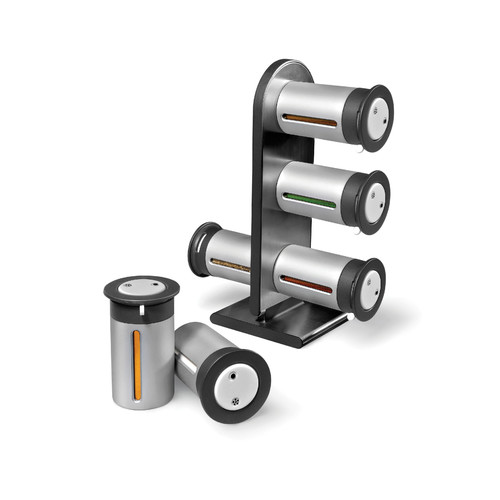 Zero Gravity Magnetic Spice Stand Canister