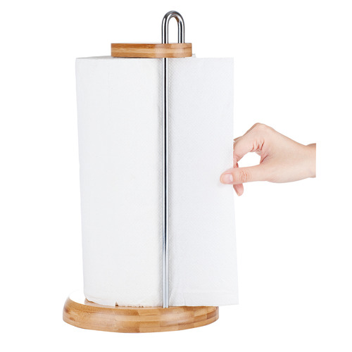 Ryuan Bamboo Paper Towel Holder