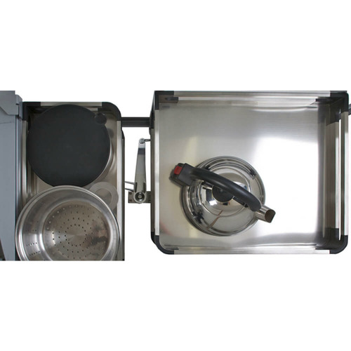 Elite Chef Magic Corner Pull Out Kitchen Storage Right Opening Temple & ster