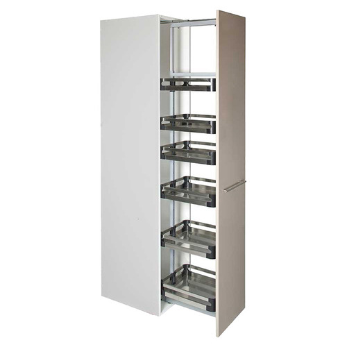140-170cm Height-Adjustable Chef Pull-Out Pantry