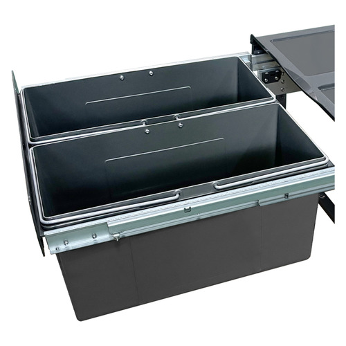 Domestique 36L Twin Slide Out Concealed Waste Bin