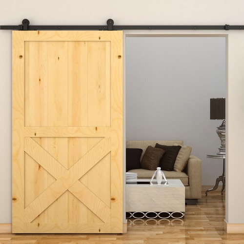 240cm Sliding Barn Door Hardware - 