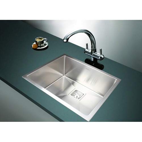 Round Handmade Single Stainless Steel Kitchen Sink