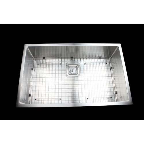 Round Handmade Single Stainless Steel Kitchen Sink