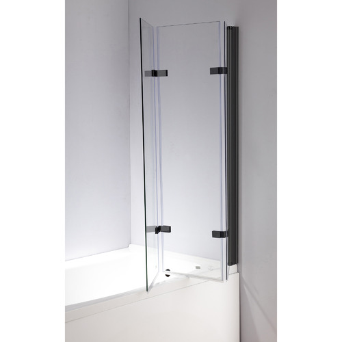 Essential Home Supply 3 Fold Glass Shower Screen | Temple & Webster