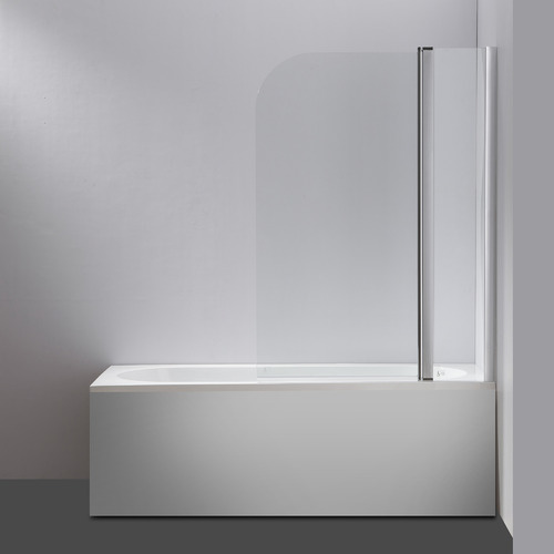 Opal Double Glass Shower Screen