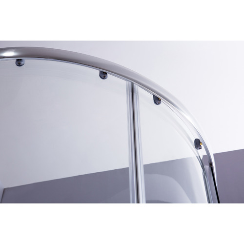 Curved Titan Glass Sliding Shower Screen
