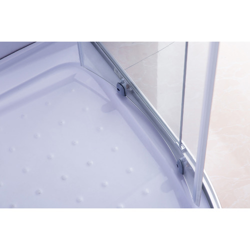 Curved Titan Glass Sliding Shower Screen