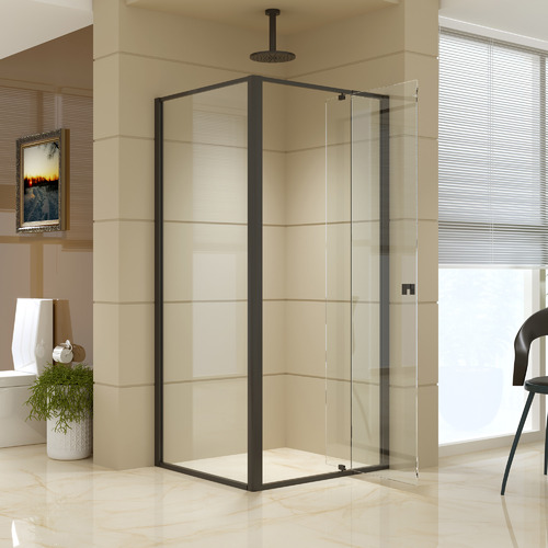 90cm Lapis Glass Shower Screen