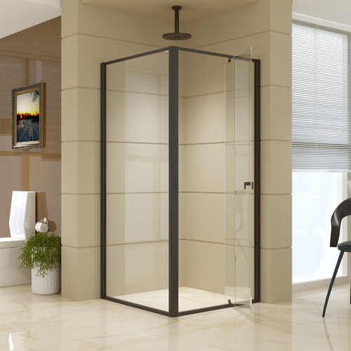 90cm Lapis Glass Shower Screen