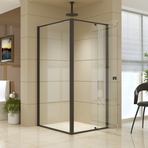 90cm Lapis Glass Shower Screen
