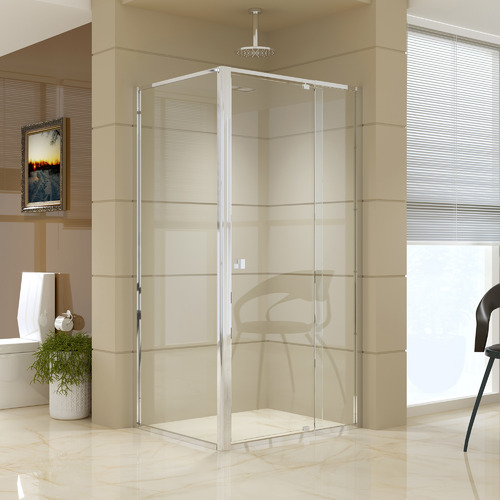 106cm Lapis Glass Shower Screen