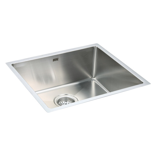 H21cm Rounded Corner Single Kitchen Sink Bowl