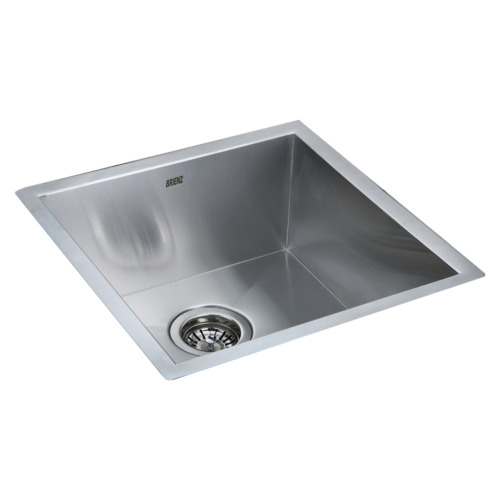 H21cm Square Cornered Single Kitchen Sink Bowl