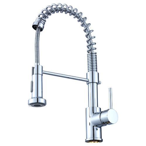 Essential Home Supply 43cm Chrome Spring Sink Mixer Tap | Temple & Webster