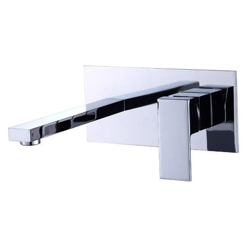 Rectangular Bath Wall Mixer Tap