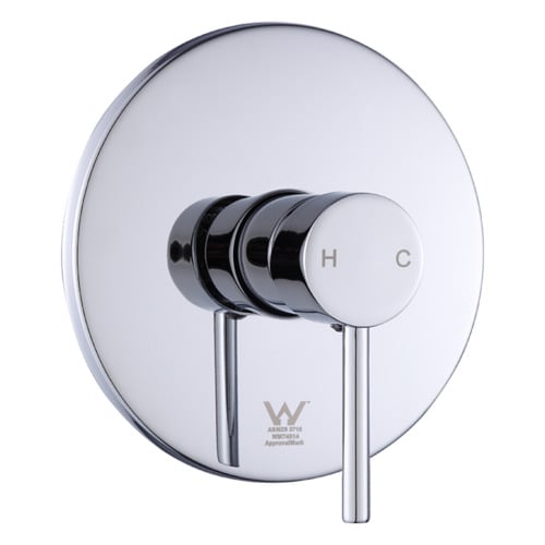 Round Lagoon Shower Mixer Tap