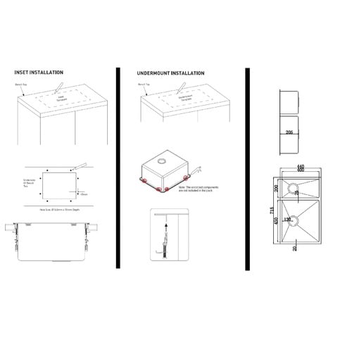 Granger Stainless Steel 1.5 Kitchen Sink