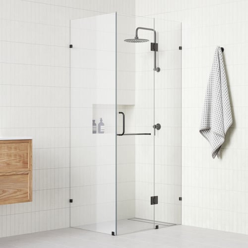 Elite Glass Shower Screen with Round Handle
