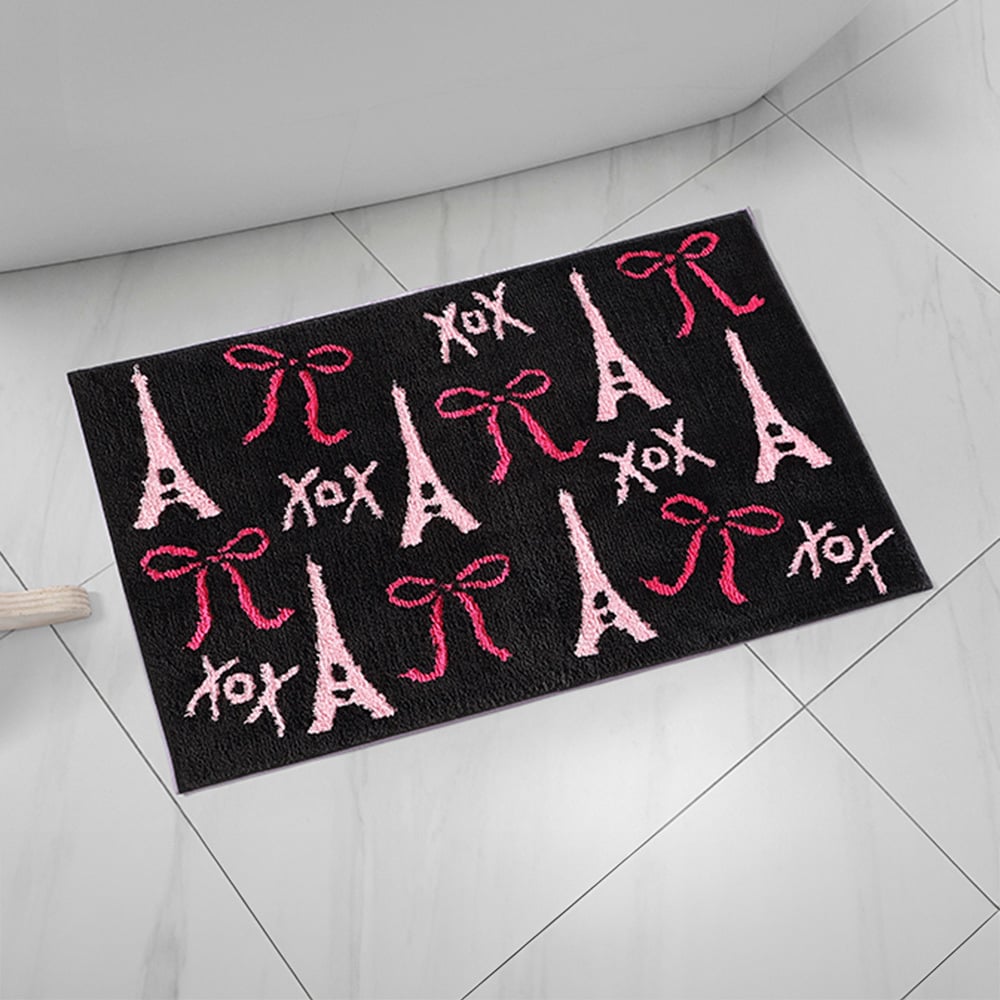 Lihanna Bows & Paris Bath Mat